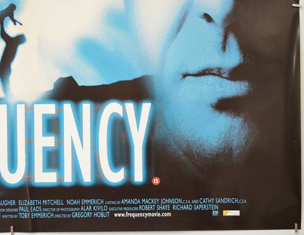 FREQUENCY (Bottom Right) Cinema Quad Movie Poster 