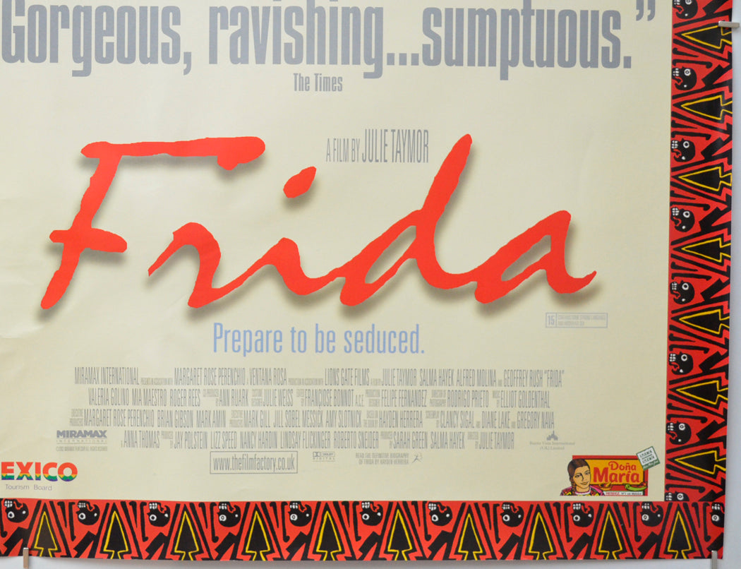 FRIDA (Bottom Right) Cinema Quad Movie Poster 