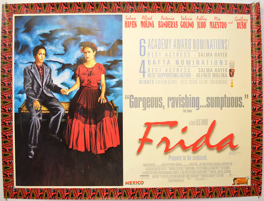 Frida Original Quad Poster - Film Poster - Movie Poster