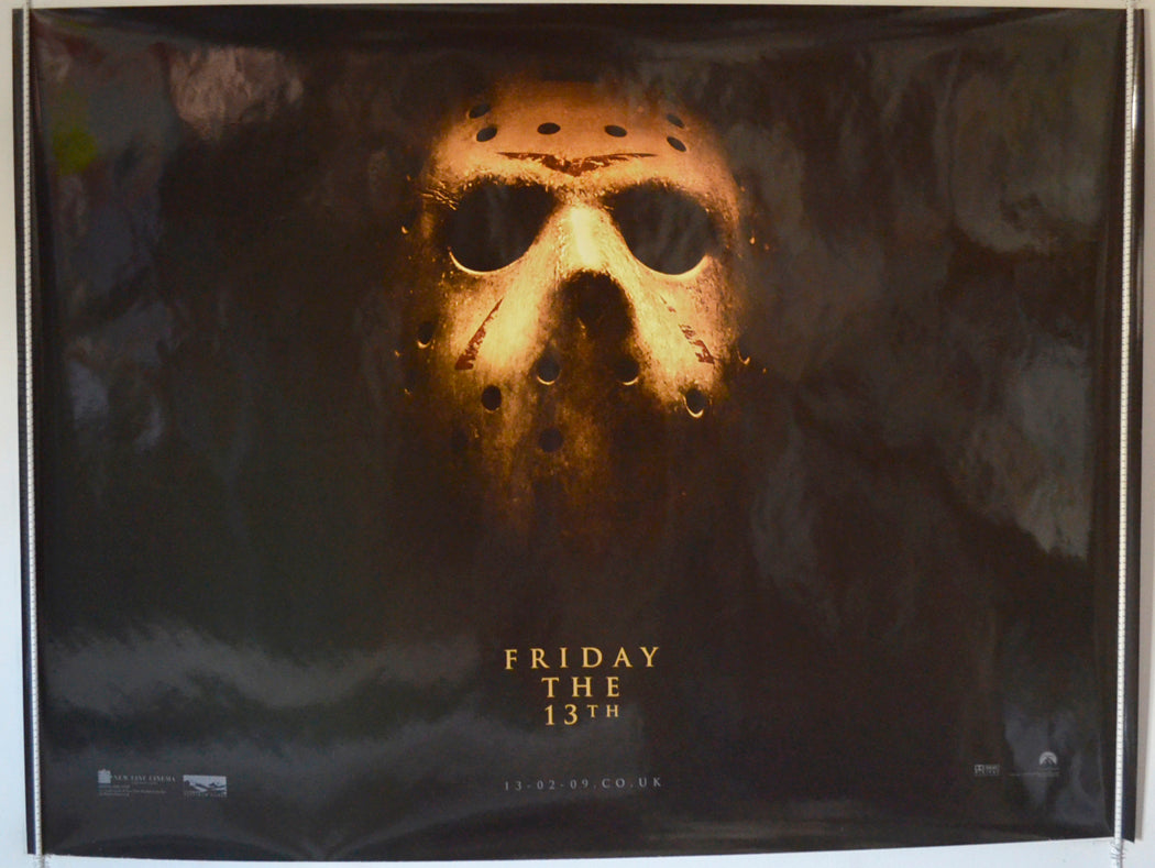 Friday The 13th  (Teaser / Advance Version)   Original Quad Poster - Film Poster - Movie Poster