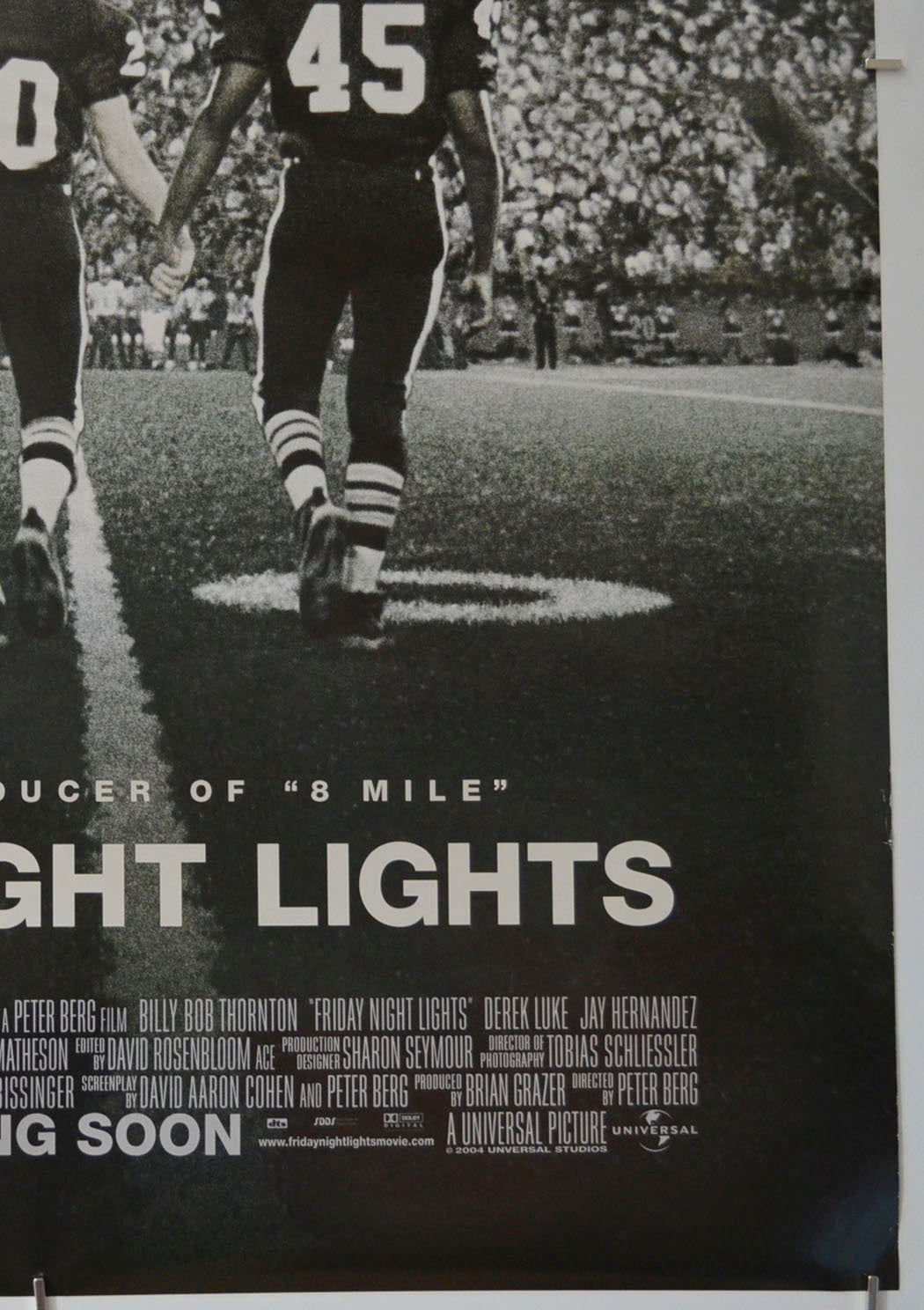 FRIDAY NIGHT LIGHTS (Bottom Right) Cinema One Sheet Movie Poster 