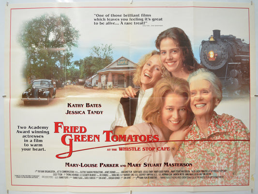 Fried Green Tomatoes At The Whistle Stop Cafe Original Quad Poster - Film Poster - Movie Poster