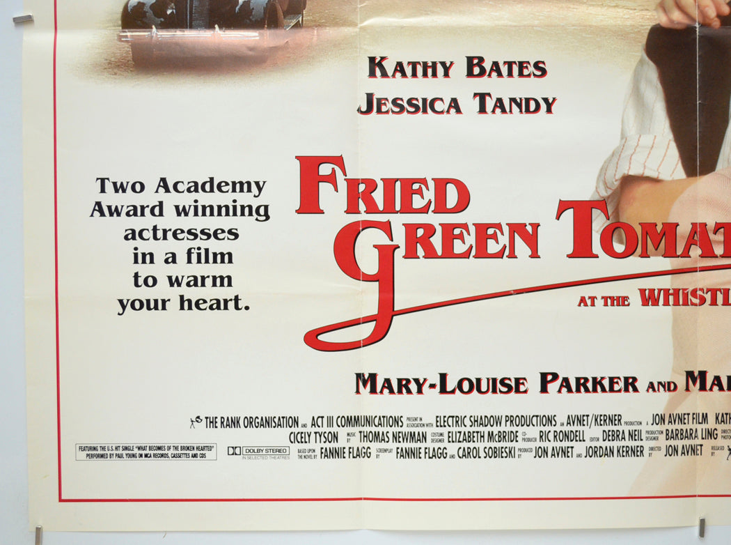 FRIED GREEN TOMATOES AT THE WHISTLE STOP CAFE (Bottom Left) Cinema Quad Movie Poster 