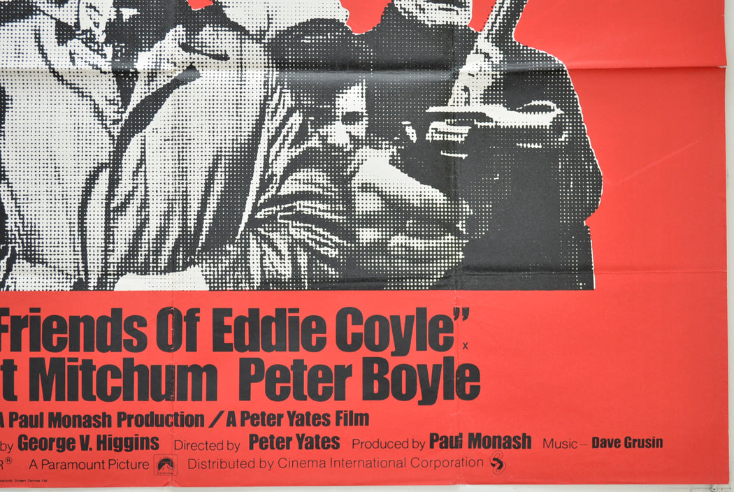 THE FRIENDS OF EDDIE COYLE (Bottom Right) Cinema Quad Movie Poster 