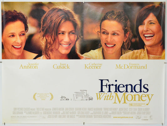 Friends With Money - Original Quad Poster - Film Poster - Movie Poster