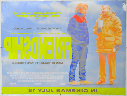 Friendship (Back) Cinema Quad Movie Poster 