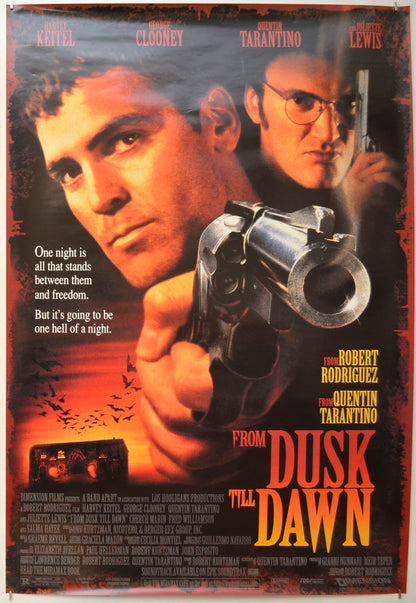 From Dusk Till Dawn Original One Sheet Poster - Film Poster - Movie Poster