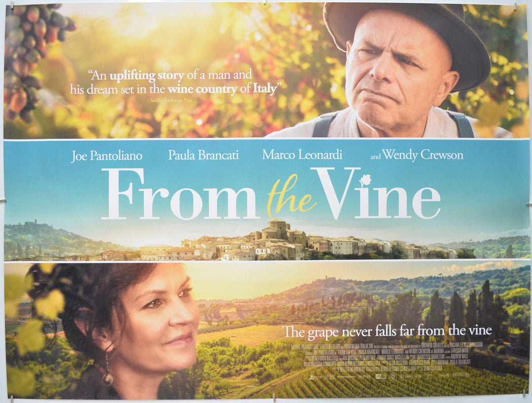 From The Vine - Original Quad Poster - Film Poster - Movie Poster