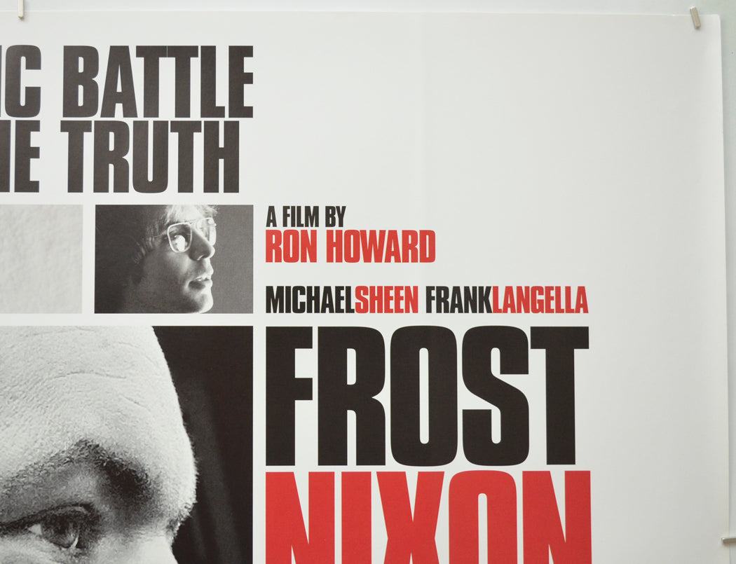 FROST / NIXON (Top Right) Cinema Quad Movie Poster 