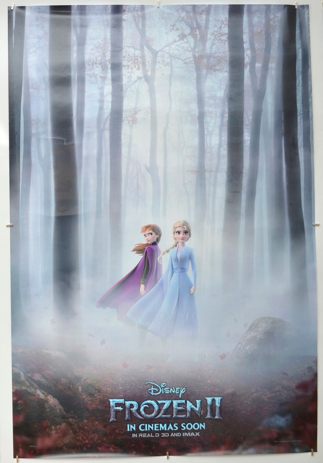 Frozen II (Teaser / Advance Version) Original One Sheet Poster - Film Poster - Movie Poster  