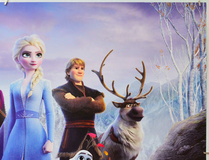 Frozen II (Top Right) Cinema Quad Movie Poster 
