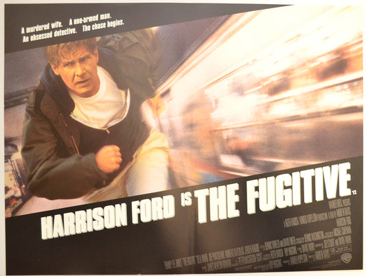 The Fugitive Original Mini Quad Poster - Film Poster - Movie Poster