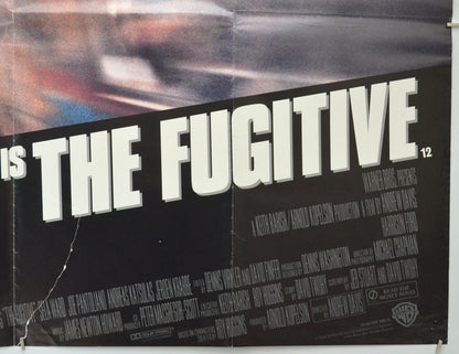 THE FUGITIVE (Bottom Right) Cinema Quad Movie Poster 