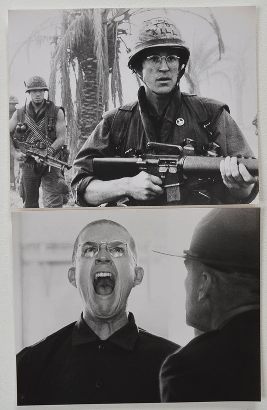 Full Metal Jacket  2 Original Black And White Press Stills 