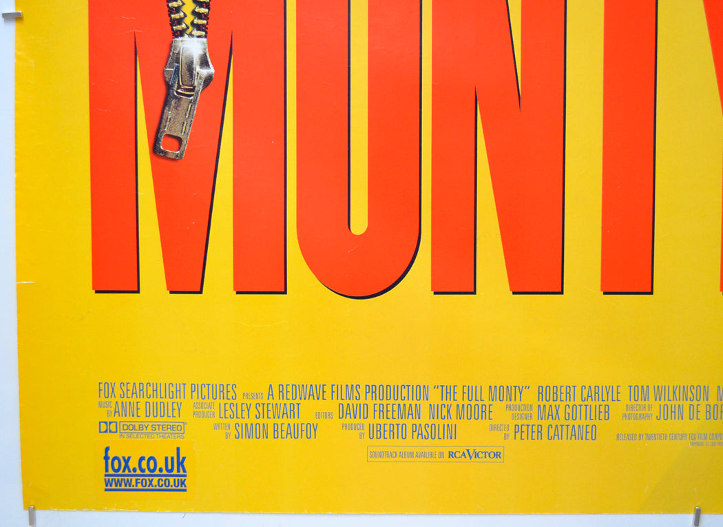 THE FULL MONTY (Bottom Left) Cinema Quad Movie Poster 