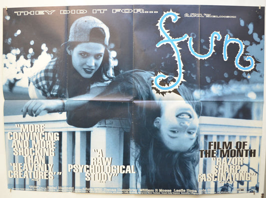 Fun  Original Quad Poster - Film Poster - Movie Poster