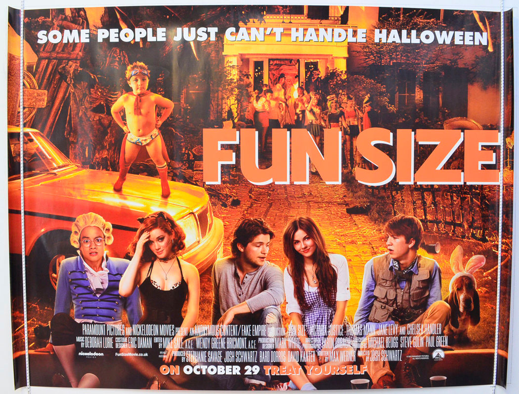 Fun Size Original British Quad Poster - Film Poster - Movie Poster 