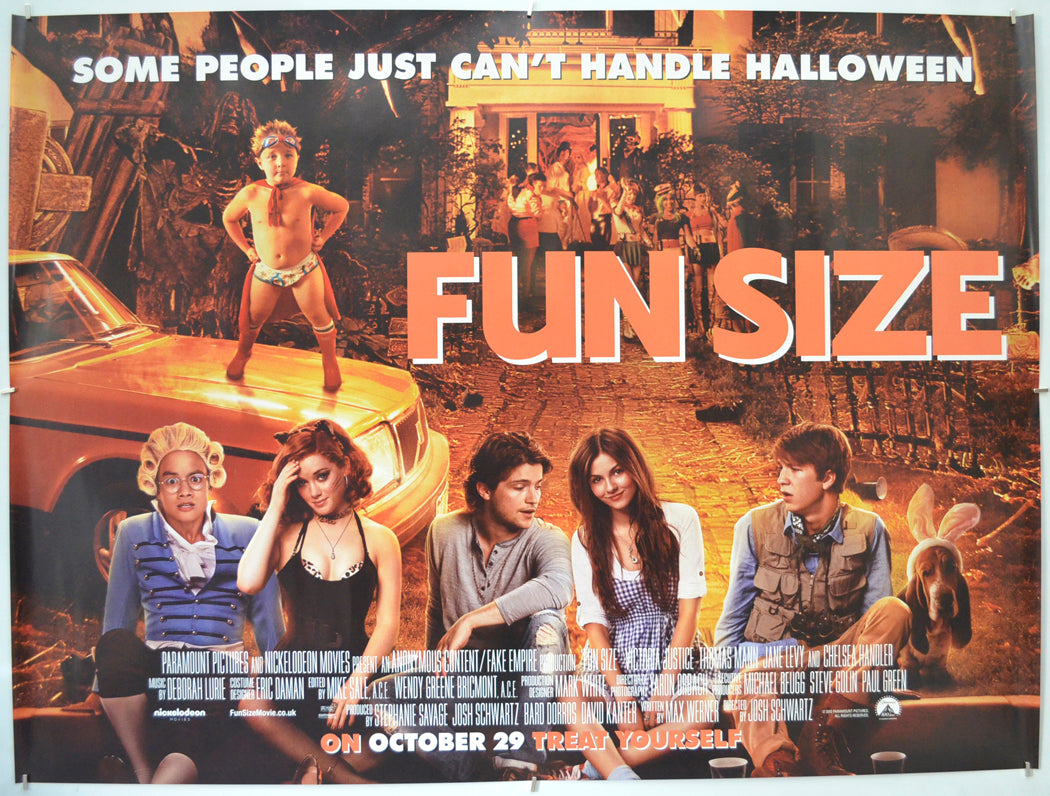 Fun Size Original Quad Poster - Film Poster - Movie Poster  