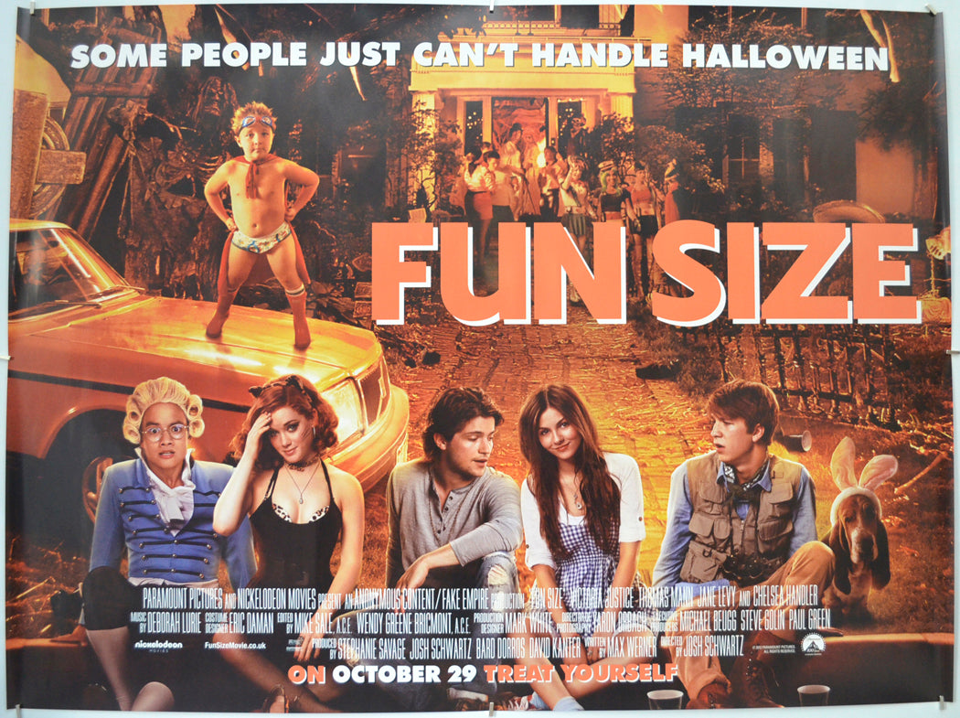 Fun Size Original Quad Poster - Film Poster - Movie Poster  