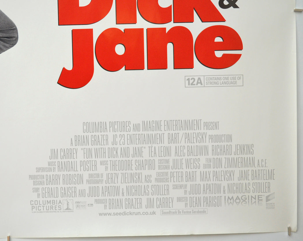 FUN WITH DICK AND JANE (Bottom Right) Cinema Quad Movie Poster 