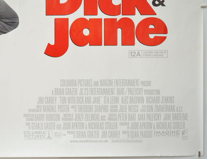 FUN WITH DICK AND JANE (Bottom Right) Cinema Quad Movie Poster 