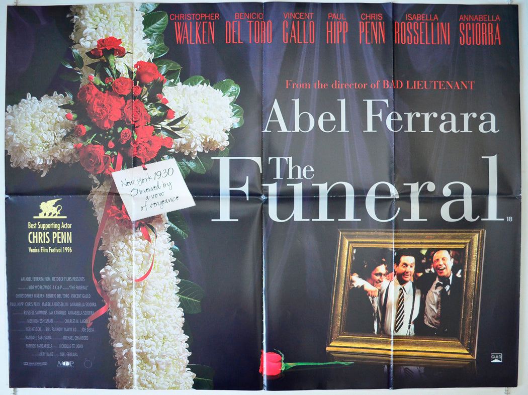 The Funeral Original British Quad Poster - Movie Poster