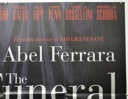 THE FUNERAL (Top Right) Cinema Quad Movie Poster 