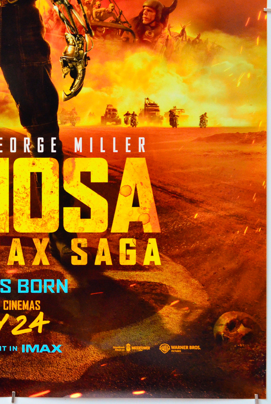 Furiosa: A Mad Max Saga (Bottom Right) Cinema One Sheet Movie Poster 