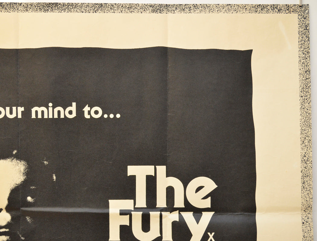 THE FURY (Top Right) Cinema Quad Movie Poster 