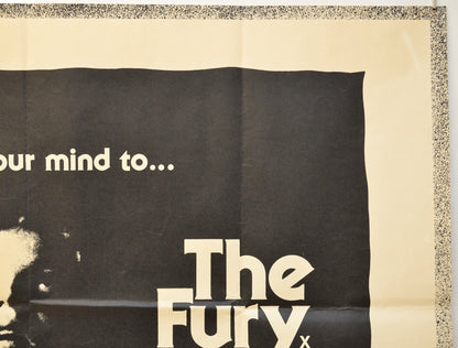 THE FURY (Top Right) Cinema Quad Movie Poster 