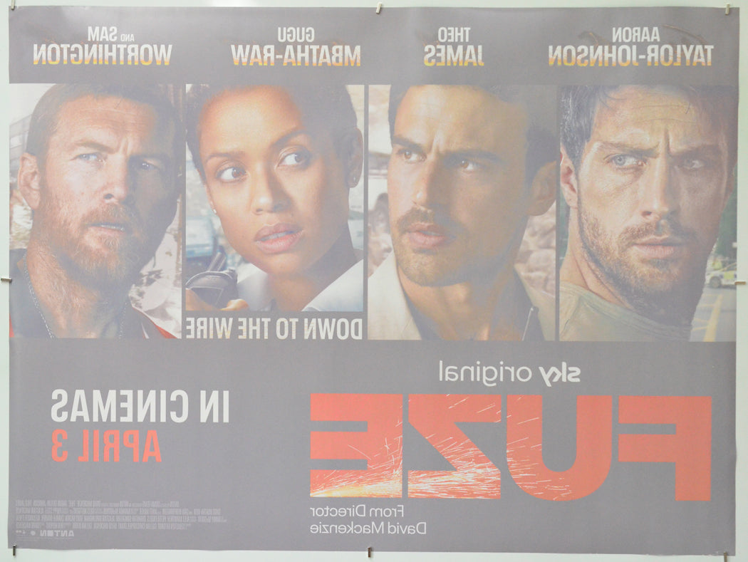 Fuze (Back) Cinema Quad Movie Poster 