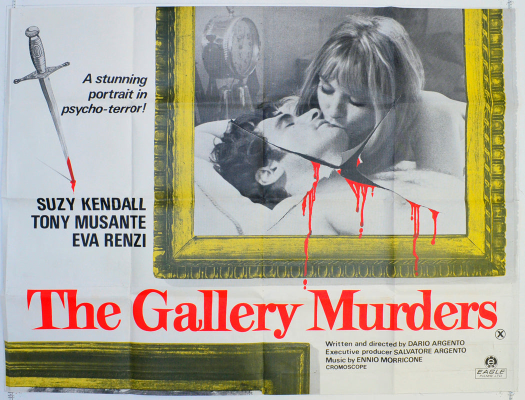 The Gallery Murders  Original British Quad Poster - Film Poster - Movie Poster 