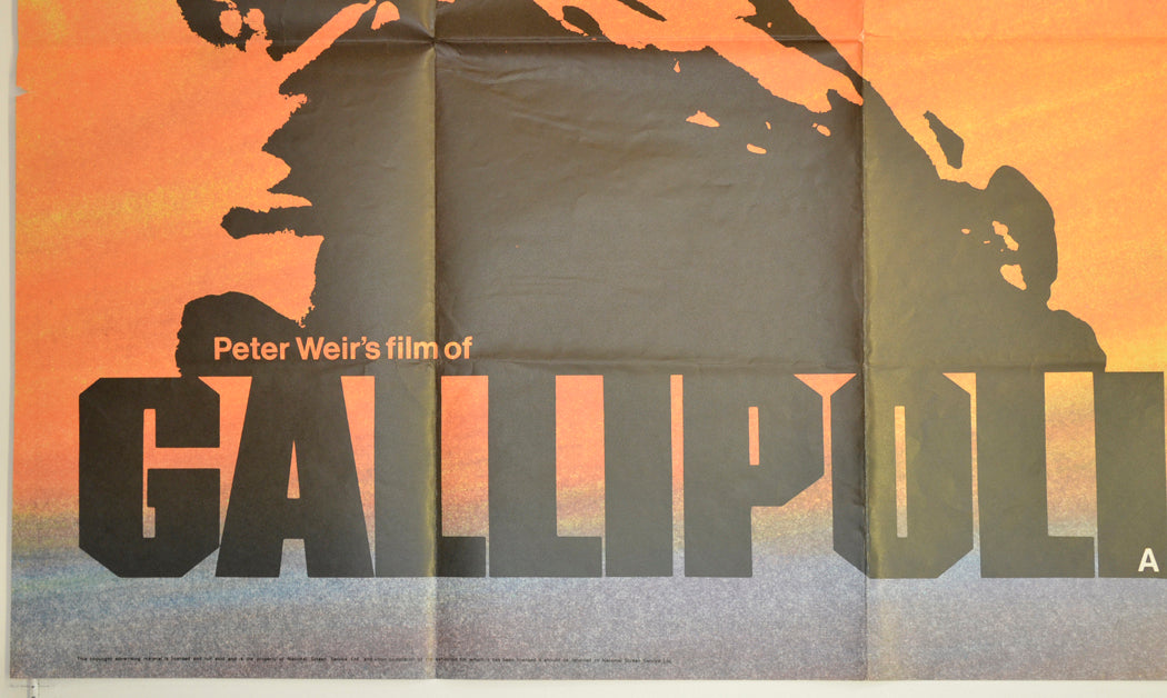 GALLIPOLI (Bottom Left) Cinema Quad Movie Poster 