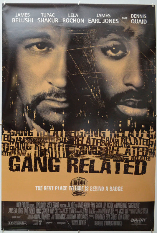 Gang Related  Original One Sheet Poster - Film Poster - Movie Poster