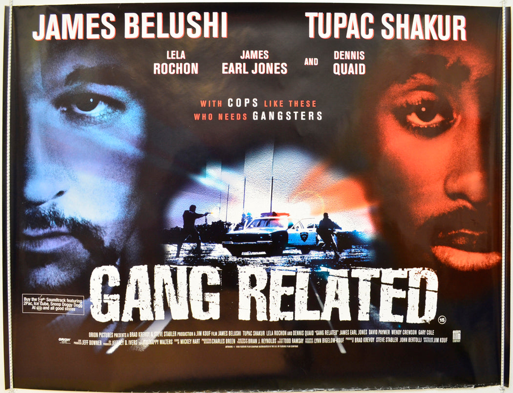 Gang Related Original Quad Poster - Film Poster - Movie Poster  