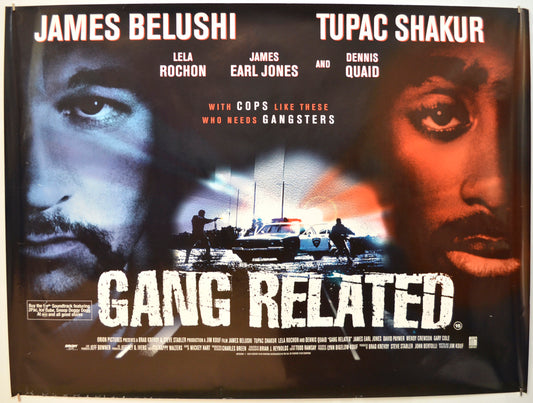 Gang Related  Original Quad Poster - Film Poster - Movie Poster