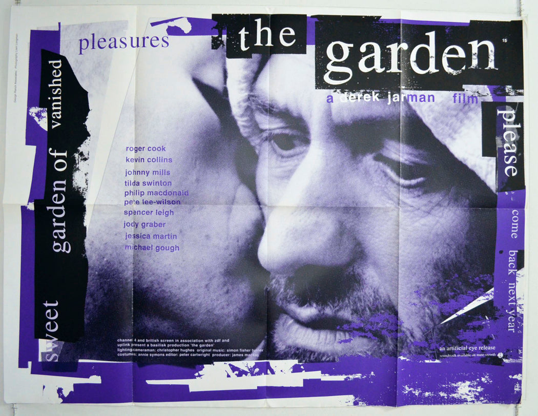 The Garden Original British Quad Poster - Film Poster - Movie Poster 