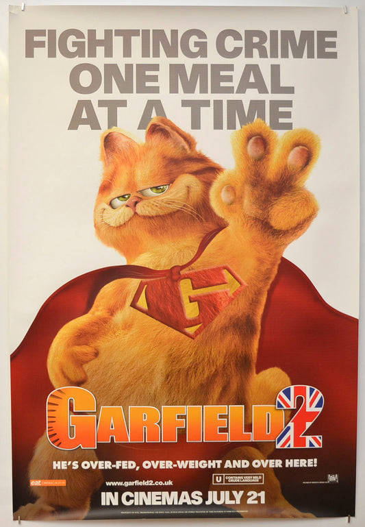 Garfield 2 (Teaser / Advance Version 2) Original One Sheet Poster - Film Poster - Movie Poster