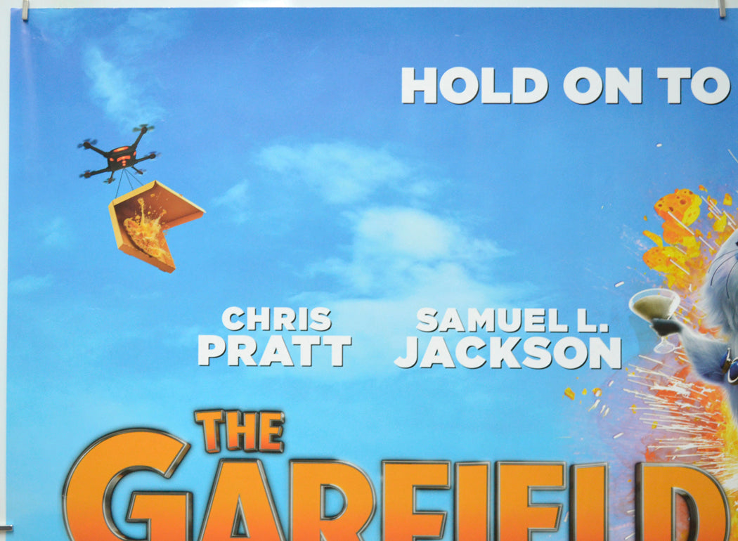 THE GARFIELD MOVIE (Top Left) Cinema Quad Movie Poster 