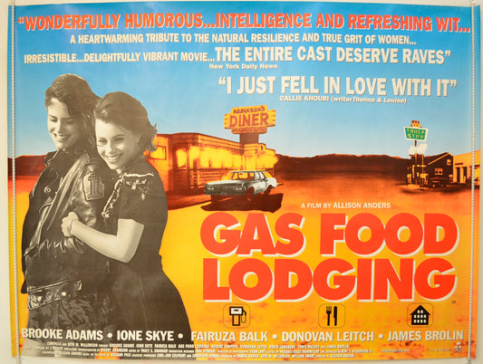 Gas, Food, Lodging  Original Quad Poster - Film Poster - Movie Poster