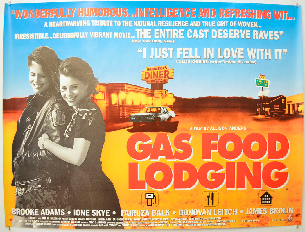 Gas, Food, Lodging Original Quad Poster - Film Poster - Movie Poster