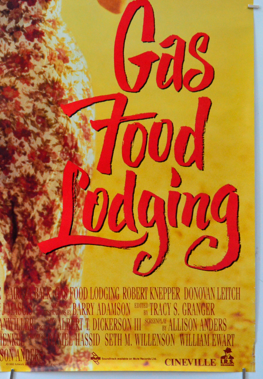 Gas, Food, Lodging (Bottom Right) Cinema One Sheet Movie Poster 
