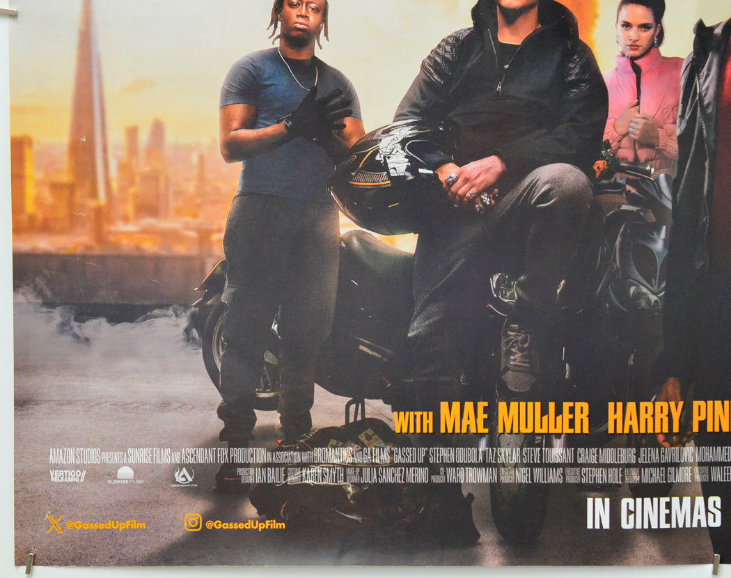 Gassed Up (Bottom Left) Cinema Quad Movie Poster 