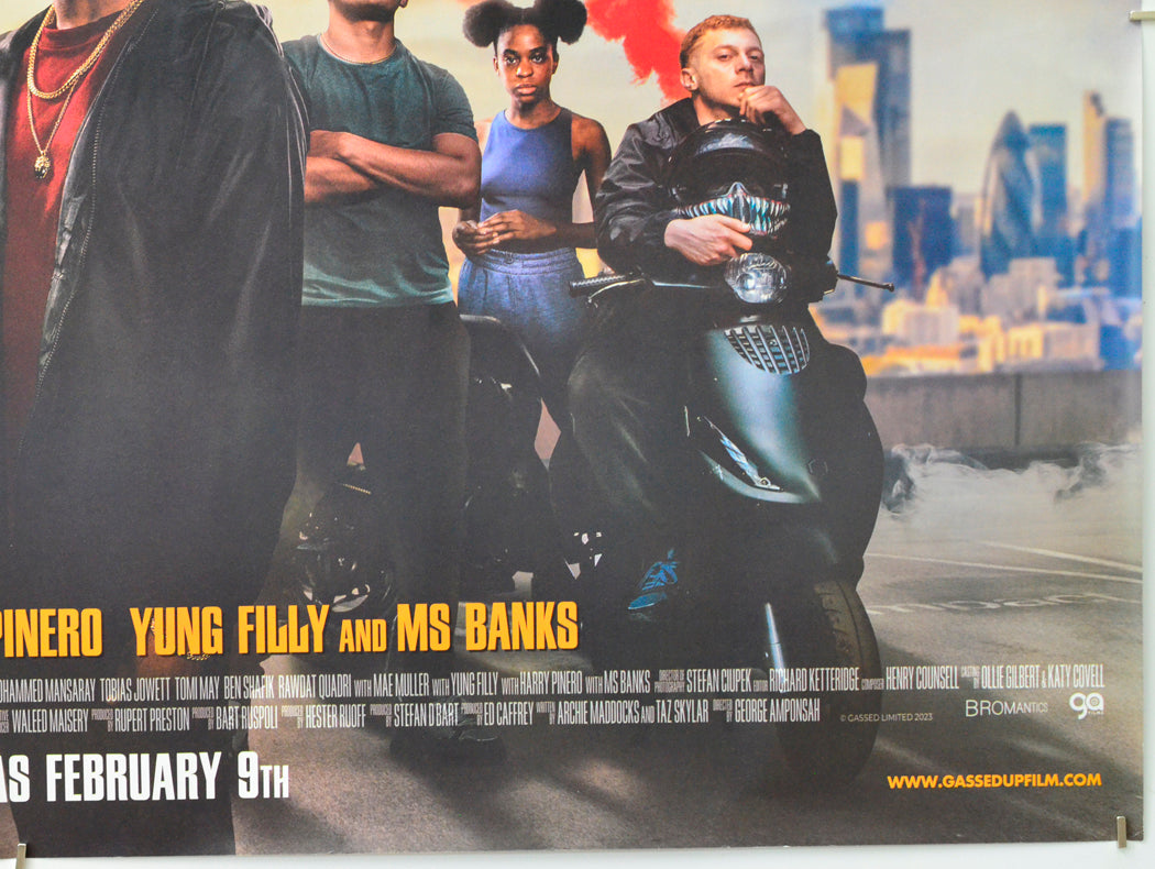 Gassed Up (Bottom Right) Cinema Quad Movie Poster 