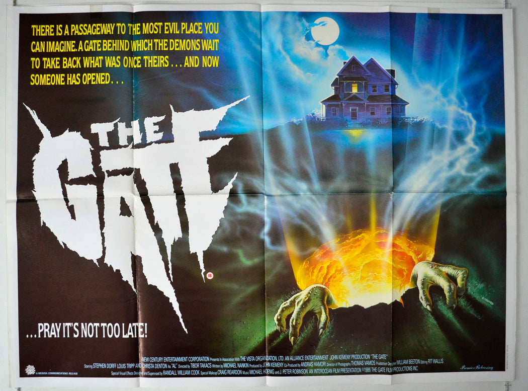 The Gate Original British Quad Poster - Movie Poster