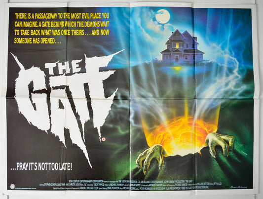 The Gate Original British Quad Poster - Movie Poster