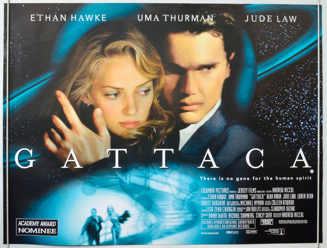 Gattaca Original British Quad Poster - Movie Poster