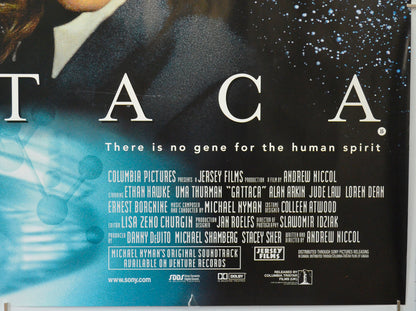 GATTACA (Bottom Right) Cinema Quad Movie Poster 