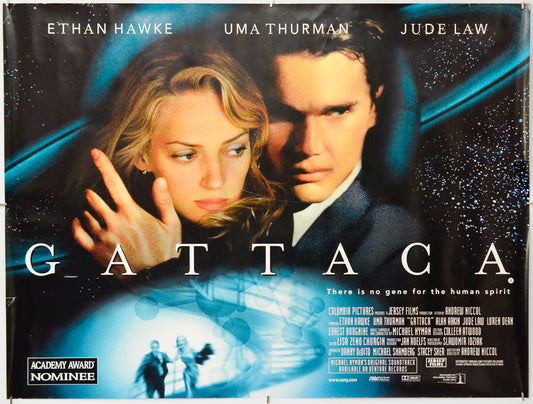 Gattaca - Original Quad Poster - Film Poster - Movie Poster
