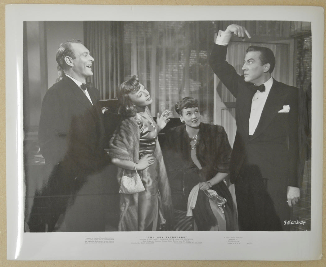 THE GAY INTRUDERS (Still 6) Cinema Black and White Press Stills 